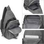 G4Free Sling Bag RFID Blocking Sling Backpack Crossbody Chest Bag Daypack - Image 5