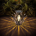 Solar Lanterns Outdoor Waterproof Hanging Lanterns as Birthdays Gifts by Diinor