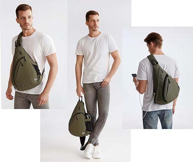 Water-Proof Sling bag/Crossbody Backpack/Shoulder Bag - Image 4