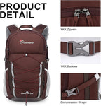 MOUNTAINTOP 25L/40L Hiking Backpack, Lightweight Travel Backpack - Image 3