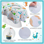 50 Packs Disposable Toilet Seat Covers Extra Large Individually Wrapped - Image 2