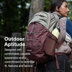 Osprey Quasar 26L Commuter Backpack, Cascade Blue/Coal Grey Heather - Image 4