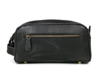 10" Premium Leather Toiletry Travel Pouch - Image 4