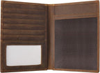 Jack&Chris Leather Passport Holder RFID Blocking Passport Travel Wallet Cover by JackChris