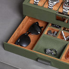 ROTHWELL 10-Slot Watch Box in Leather - Image 5
