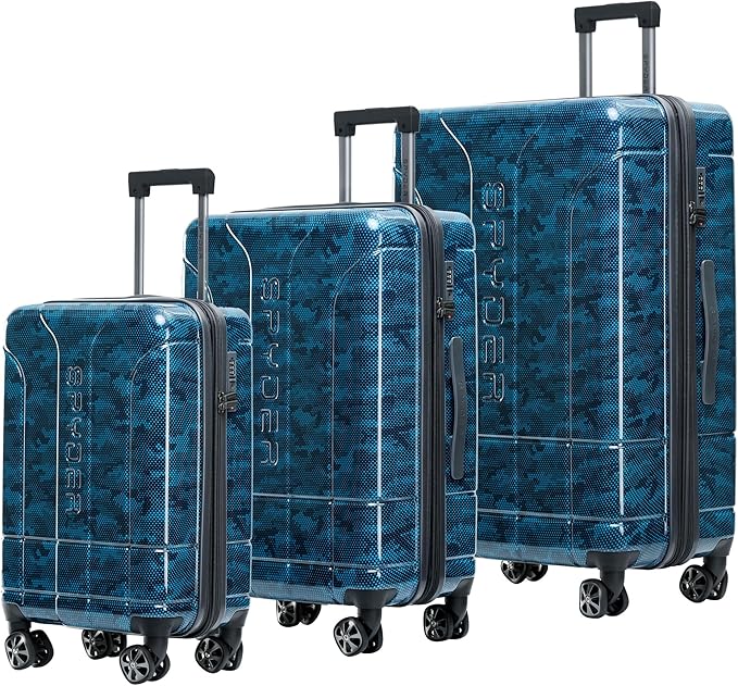 Spyder Matrix 3 Piece Luggage Set by Spyder