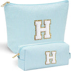 YOOLIFE Initial Makeup Bag for Women by YOOLIFE