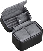 ROTHWELL Gift Box with 6 Slots Leather Watch Box and 2 Watches Travel Case - Image 5