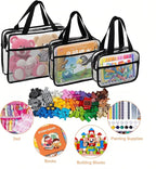XEWEA Large Small Clear Travel Toiletry Bags - Image 8