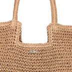 Roxy Women's Beach Tote Bag | Travel | Vacation | Straw | Lightweight | - Image 5