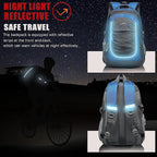 ProEtrade Backpack Bookbag for College Sturdy Travel Business Hiking Fit Laptop - Image 4
