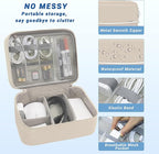 Electronics Organizer, Travel Cord Organizer Pouch, Portable Cable Organizer - Image 3