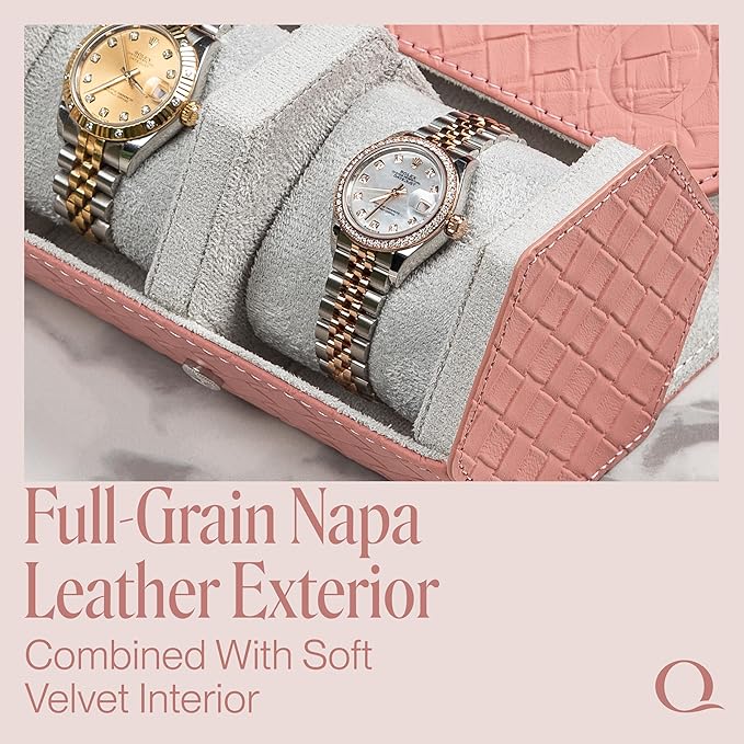 Ladies Leather Watch Rolls for Women - Image 6