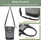 Tirrinia Insulated Wine Gift Carrier Tote - Image 3