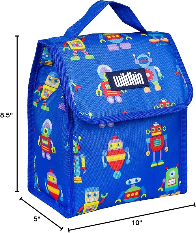Wildkin Kids Insulated Lunch Bag – Reusable, School & Travel - Image 9