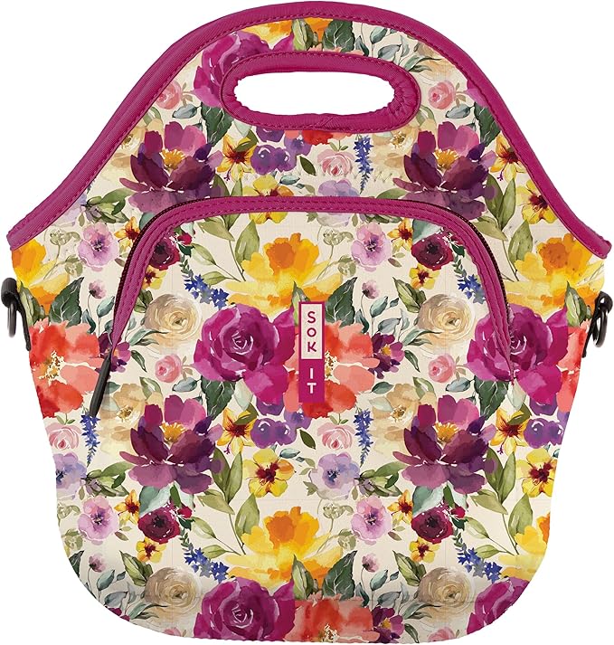 Sok It LunchTote Zippered Bag Insulated Neoprene Caddy by SokIt