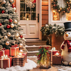 Christmas Solar Lanterns Outdoor, Waterproof Garden Hanging Lanterns, Solar - Image 8