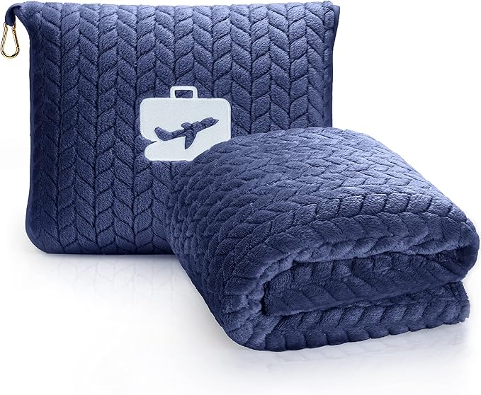 EverSnug Premium Travel Blanket Pillow by EverSnug