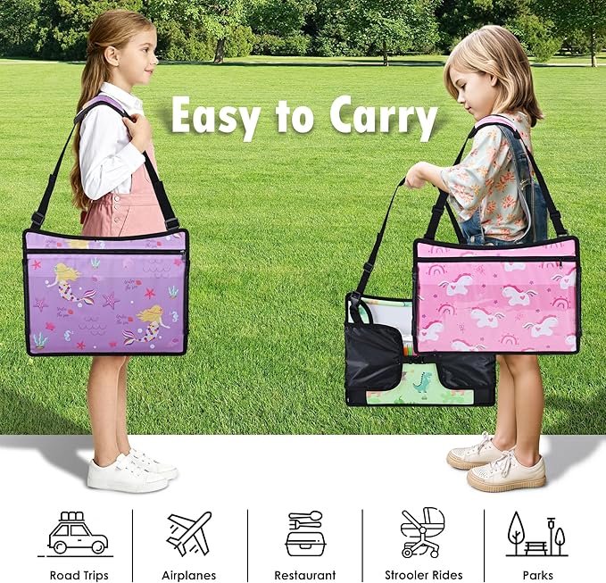 3PCS Kids Travel Tray for Airplane - Image 10