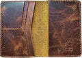 Leather Passport Holder for Men and Women by SAIGONHandicraft