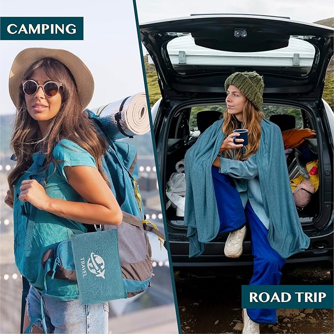 PAVILIA Travel Blanket Airplane Compact - Image 4