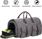 seyfocnia Convertible Travel Garment Bag, Carry on Garment Duffel Bag - Image 6