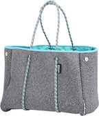 QOGiR Neoprene Multipurpose Beach Bag Tote by QOGiR