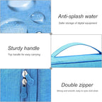 Electronics Organizer Travel Universal Cable Organizer Bag Waterproof - Image 4