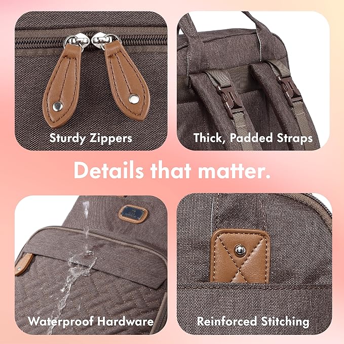 Dikaslon Diaper Bag Backpack - Image 5