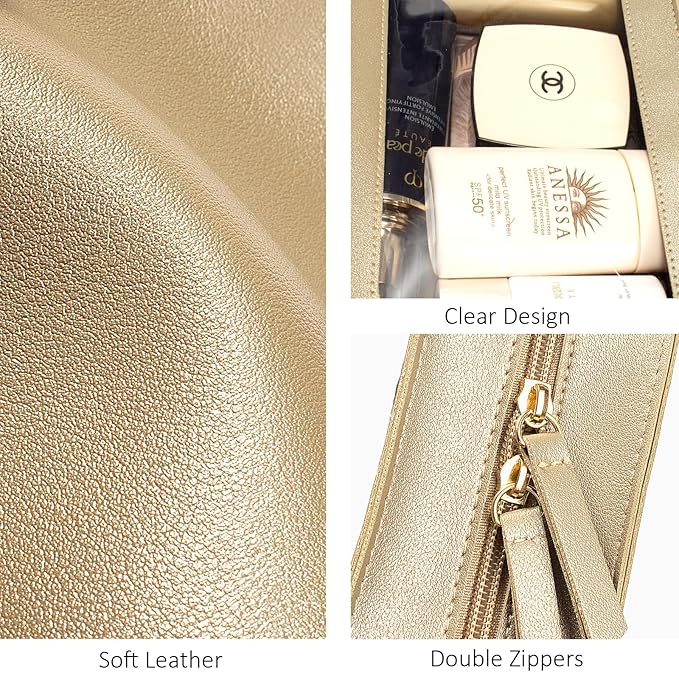 LETGO Clear Makeup Bags, TSA Approved Toiletry Bag - Image 6