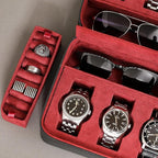 ROTHWELL 8 Watch Travel Case Storage Organizer - Image 4