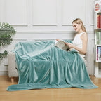 Surii Home Luxury Microfiber Flannel Blanket, Super Soft, and Breathable - Image 6