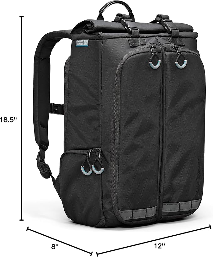 Kiboko City Commuter 18L+ Rolltop Camera Backpack - Image 9