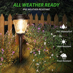 XMCOSY+ Solar Lights Pathway Outdoor - Image 6