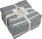 HILLFAIR Cotton Turkish Beach Towels, Quick Dry Lightweight Sand Free Peshtemal - Image 5