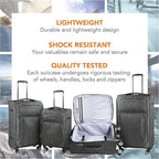 Cantor Ultra Lightweight Softside Luggage - Image 5