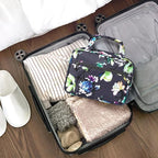PAVILIA Hanging Toiletry Bag Travel Bag Women Men, Foldable Cosmetic Organizer - Image 6