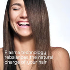 INFINITI PRO CONAIR SmoothWrap Hair Dryer, Blow Dryer with Diffuser and Concentrator Attachments, Advanced Plasma and Ceramic Technology for Less Frizz, More Volume, and Body, Champagne