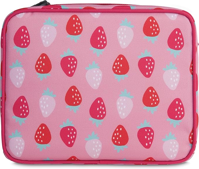 PackIt Freezable Classic Lunch Box, Sweet Strawberry, Built - Image 4