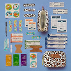 KeepGoing Small Travel First Aid Kit Kids – 60 Pc. Mini First Aid Kit - Image 2