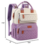 Diaper Bag Backpack (Purple)