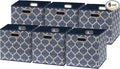 SIMPLE HOUSEWARE 11-Inch Collapsible Fabric Cube Storage Bin by SimpleHouseware