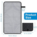 Accmor Portable Diaper Changing Pad, Waterproof Baby Changing Mat, Foldable - Image 6