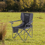 Oversized XL Camping Chairs for Adults, Padded Folding Camp Chair - Image 2