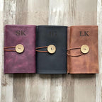 HARDISTON Custom Leather Electronic Organizer Roll – Personalized Cord Pouch - Image 4