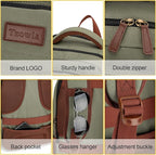 Tzowla Canvas Laptop Backpack, Bag - Image 5