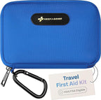 KeepGoing Travel First Aid Kit for Car, Camping and Outdoor Emergencies by KEEP%3EGOING
