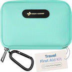 KeepGoing Travel First Aid Kit for Car, Camping and Outdoor Emergencies by KEEP%3EGOING