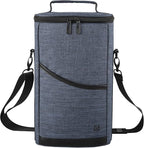 ALLCAMP 2 Bottle Wine Tote Carrier by ALLCAMPOUTDOORGEAR