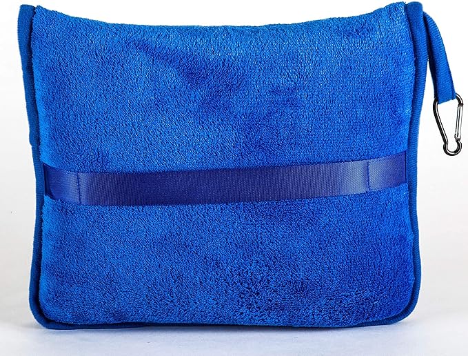 BlueHills Premium Soft Travel Blanket Pillow Airplane Blanket Packed in Soft - Image 9